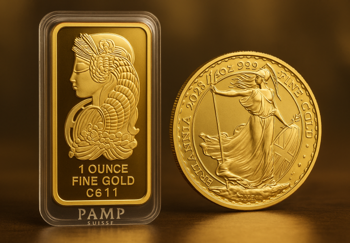 Punc důvěry: Proč u zlata záleží na jménu? Fokus na PAMP a The Royal Mint s JUST GOLD