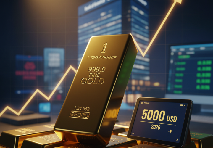📰 Bank of America: Cena zlata může do roku 2026 dosáhnout 5 000 $. Co to znamená pro investory?